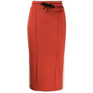 PALM ANGELS SPLIT-BACK TRACK Womens Skirt Sz:S